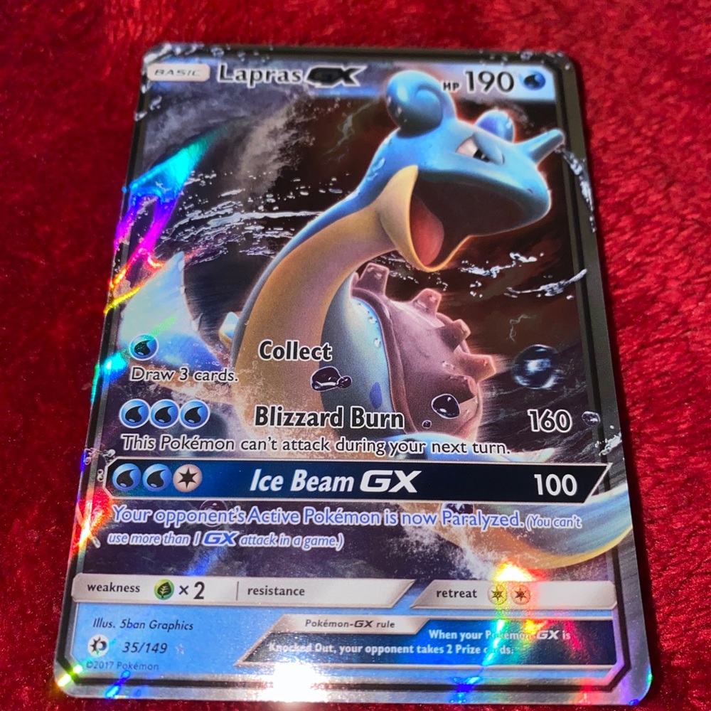Lapars GX Pokémon Card
